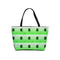 Shamrock Pattern Shoulder Handbags