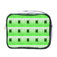 Shamrock Pattern Mini Toiletries Bags