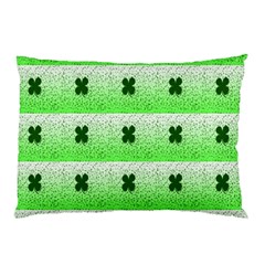 Shamrock Pattern Pillow Case (Two Sides)