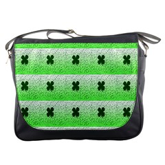 Shamrock Pattern Messenger Bags