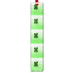 Shamrock Pattern Large Book Marks