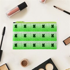 Shamrock Pattern Cosmetic Bag (XS)