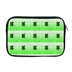 Shamrock Pattern Apple MacBook Pro 17  Zipper Case