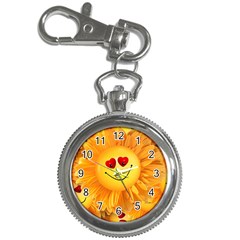 Smiley Joy Heart Love Smile Key Chain Watches by Nexatart