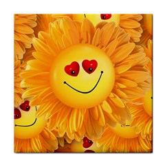 Smiley Joy Heart Love Smile Face Towel by Nexatart