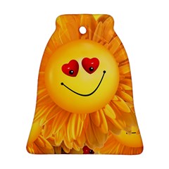 Smiley Joy Heart Love Smile Ornament (bell)