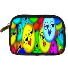 Smiley Girl Lesbian Community Digital Camera Cases by Nexatart