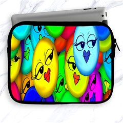 Smiley Girl Lesbian Community Apple Ipad 2/3/4 Zipper Cases by Nexatart