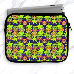 Smiley Background Smiley Grunge Apple Ipad 2/3/4 Zipper Cases by Nexatart