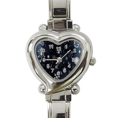 Snowflake Snow Snowing Winter Cold Heart Italian Charm Watch by Nexatart