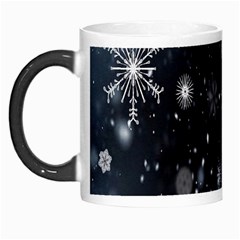 Snowflake Snow Snowing Winter Cold Morph Mugs by Nexatart