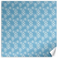 Snowflakes Winter Christmas Canvas 16  x 16  