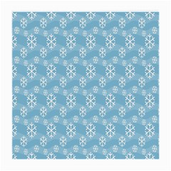 Snowflakes Winter Christmas Medium Glasses Cloth (2-Side)