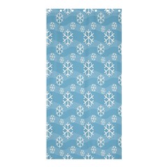 Snowflakes Winter Christmas Shower Curtain 36  X 72  (stall)  by Nexatart