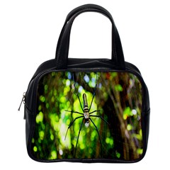 Spider Spiders Web Spider Web Classic Handbags (one Side) by Nexatart