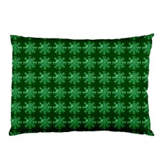 Snowflakes Square Pillow Case (two Sides) by Nexatart