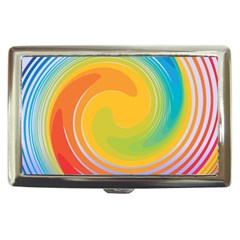 Rainbow Swirl Cigarette Money Cases