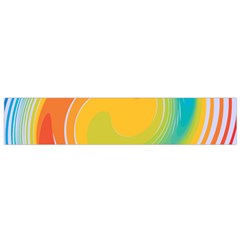 Rainbow Swirl Flano Scarf (small)