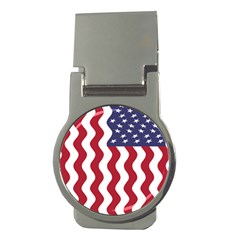 American Flag Money Clips (round)  by OneStopGiftShop