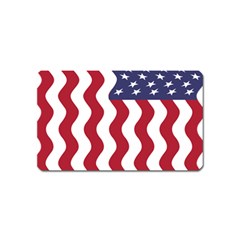 American Flag Magnet (name Card) by OneStopGiftShop