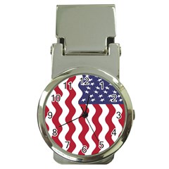 American Flag Money Clip Watches by OneStopGiftShop