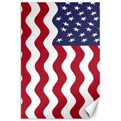 American Flag Canvas 20  X 30   by OneStopGiftShop