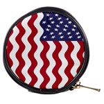 American Flag Mini Makeup Bags Front