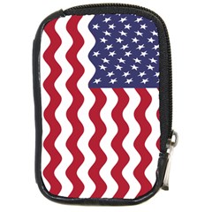 American Flag Compact Camera Cases by OneStopGiftShop