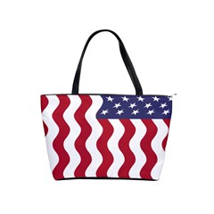 American Flag Shoulder Handbags by OneStopGiftShop