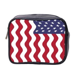 American Flag Mini Toiletries Bag 2-side by OneStopGiftShop