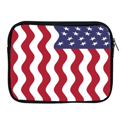 American Flag Apple Ipad 2/3/4 Zipper Cases by OneStopGiftShop