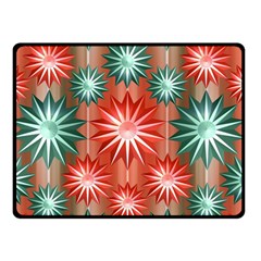 Star Pattern  Double Sided Fleece Blanket (small)  by Nexatart