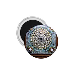 Stained Glass Window Library Of Congress 1 75  Magnets by Nexatart