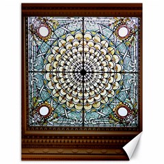 Stained Glass Window Library Of Congress Canvas 18  X 24   by Nexatart