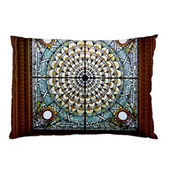 Stained Glass Window Library Of Congress Pillow Case by Nexatart