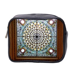 Stained Glass Window Library Of Congress Mini Toiletries Bag 2-side by Nexatart