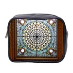 Stained Glass Window Library Of Congress Mini Toiletries Bag 2-Side Front