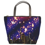 Star Advent Christmas Eve Christmas Bucket Bags Front