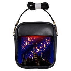 Star Advent Christmas Eve Christmas Girls Sling Bags by Nexatart