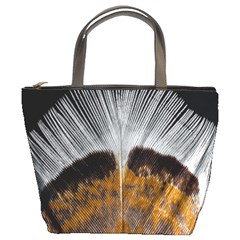 Spring Bird Feather Turkey Feather Bucket Bags by Nexatart