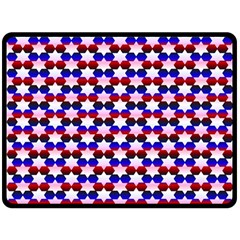 Star Pattern Fleece Blanket (large)  by Nexatart