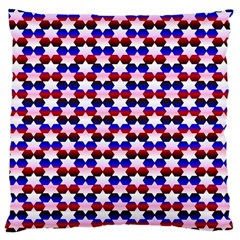 Star Pattern Large Cushion Case (one Side) by Nexatart