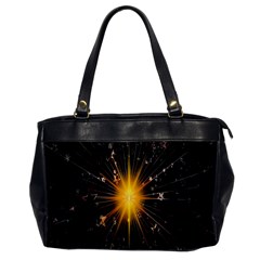 Star Christmas Advent Decoration Office Handbags by Nexatart