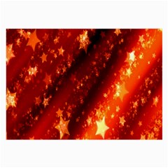 Star Christmas Pattern Texture Large Glasses Cloth by Nexatart