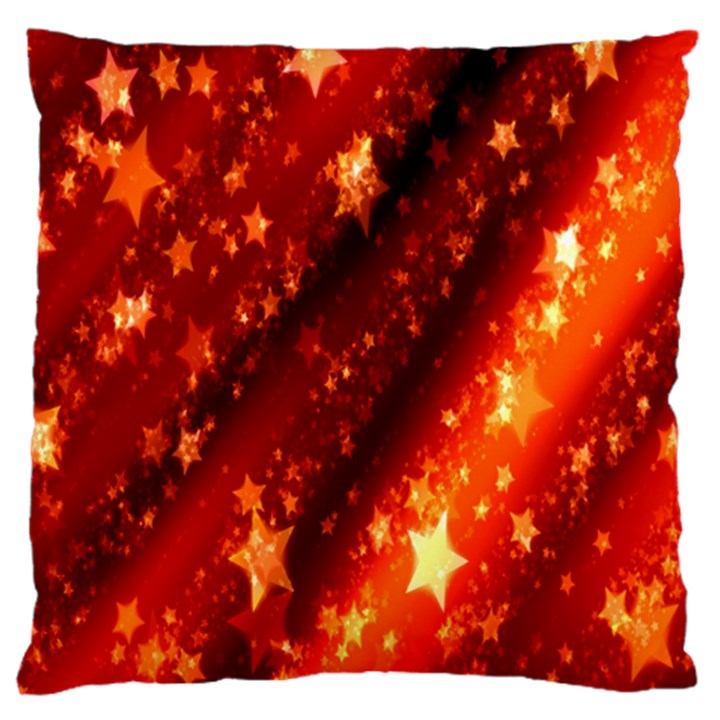 Star Christmas Pattern Texture Standard Flano Cushion Case (Two Sides)