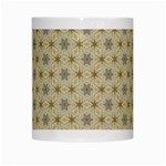 Star Basket Pattern Basket Pattern White Mugs Center