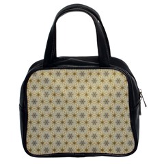 Star Basket Pattern Basket Pattern Classic Handbags (2 Sides) by Nexatart