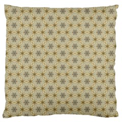 Star Basket Pattern Basket Pattern Large Flano Cushion Case (two Sides) by Nexatart