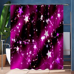 Star Christmas Sky Abstract Advent Shower Curtain 60  X 72  (medium)  by Nexatart