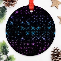 Stars Pattern Ornament (Round)